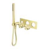 Opal Progressive Shower System Trim Kits Only Brushed Gold
