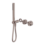 Opal Progressive Shower System Separate Plate Trim Kits Only Brushed Bronze