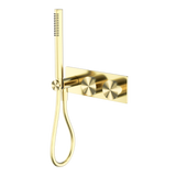 Kara Progressive Shower System Brushed Gold