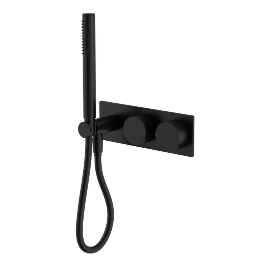 Kara Progressive Shower System Matte Black