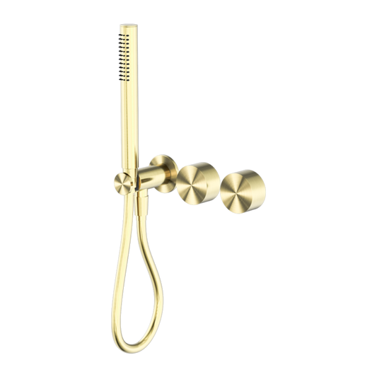 Kara Progressive Shower System Separate Plate Brushed Gold