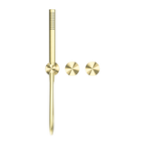 Kara Progressive Shower System Separate Plate Brushed Gold