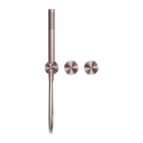 Kara Progressive Shower System Separate Plate Brushed Bronze