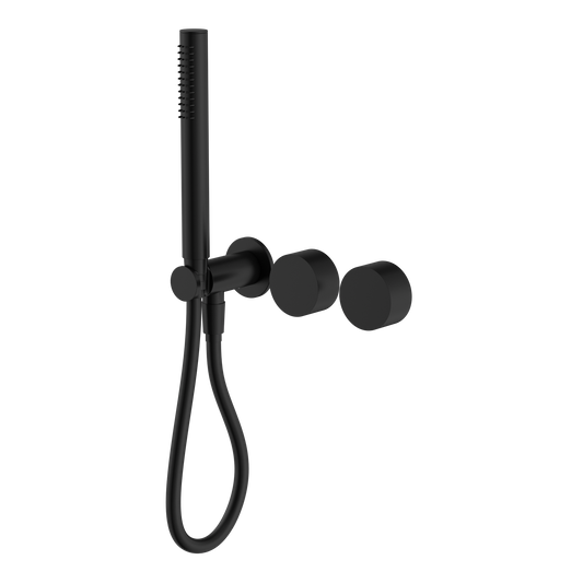 Kara Progressive Shower System Separate Plate Matte Black