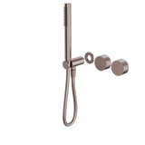 Kara Progressive Shower System Separate Plate Trim Kits Only Brushed Bronze