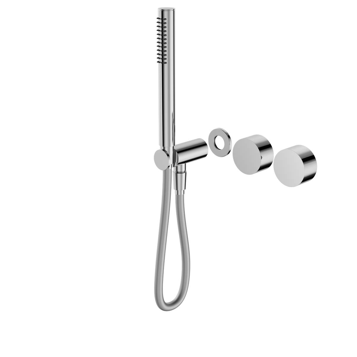 Kara Progressive Shower System Separate Plate Trim Kits Only Chrome