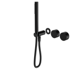 Kara Progressive Shower System Separate Plate Trim Kits Only Matte Black