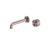Kara Progressive Wall Basin/Bath Set 160mm Brushed Bronze