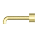 Kara Progressive Wall Basin/Bath Set 185mm Brushed Gold