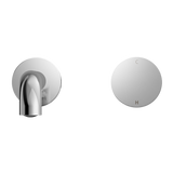 Kara Progressive Wall Basin/Bath Set 120mm Chrome