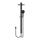 Astra Rain Round Twin Showerdouble Hose Matte Black