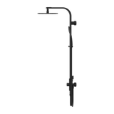 Astra Rain Round Twin Showerdouble Hose Matte Black