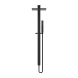 Astra Rain Square Twin Shower Single Hose Matte Black
