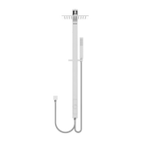 Astra Rain Square Twin Shower Double Hose Chrome