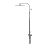Astra Rain Square Twin Shower Double Hose Chrome
