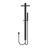 Astra Rain Square Twin Shower Double Hose Matte Black