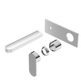 Ecco Wall Basin/Bath Mixer Trim Kits Only Chrome