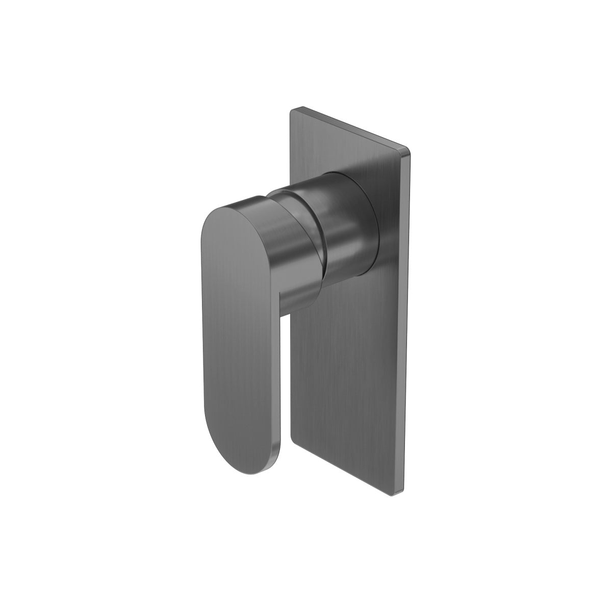 Ecco Wall Basin/Bath Mixer Separate Back Plate Gun Metal