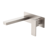 Celia Wall Basin/Bath Mixer Brushed Nickel