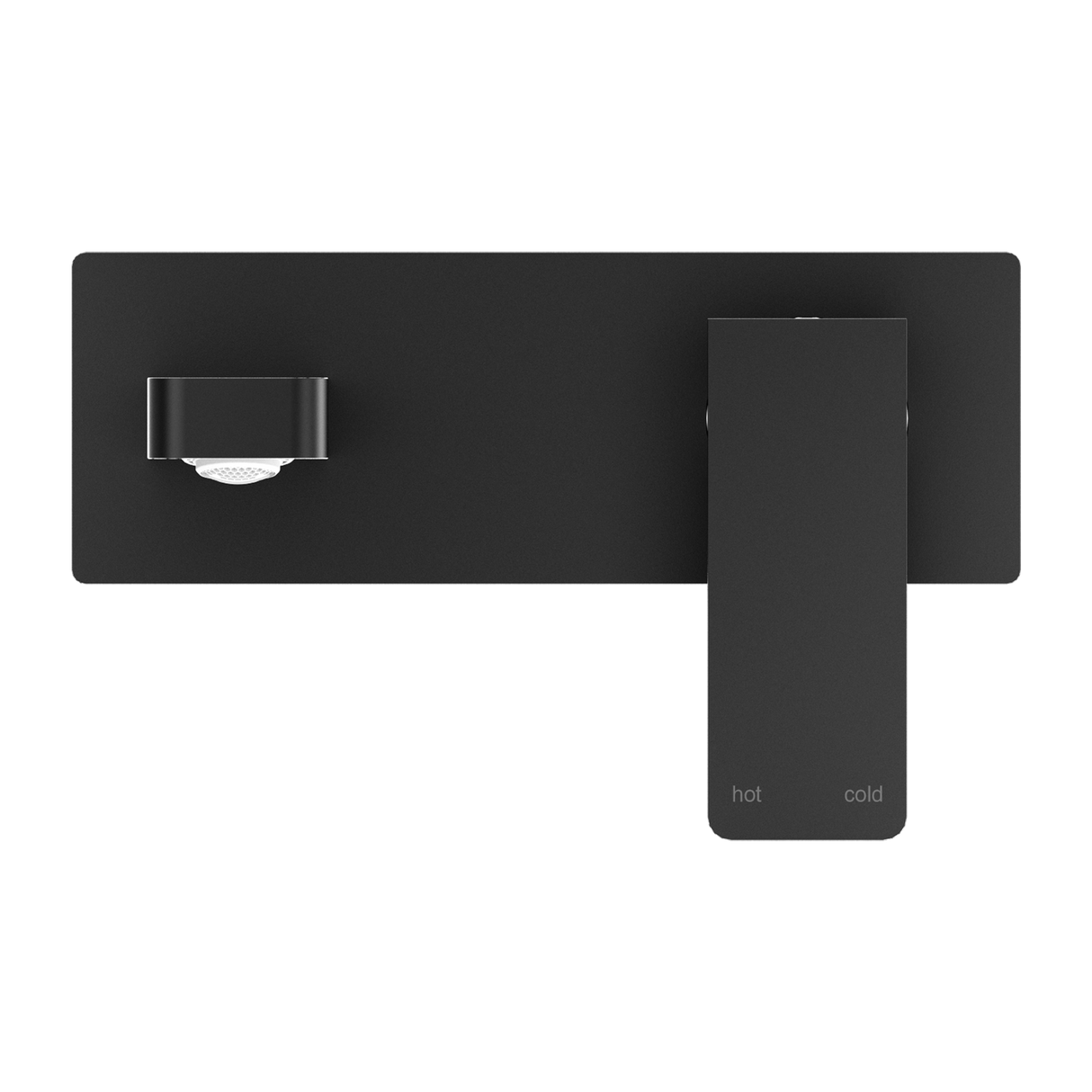 Celia Wall Basin/Bath Mixer Matte Black