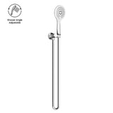Rain 3 Function Shower On Bracket Chrome
