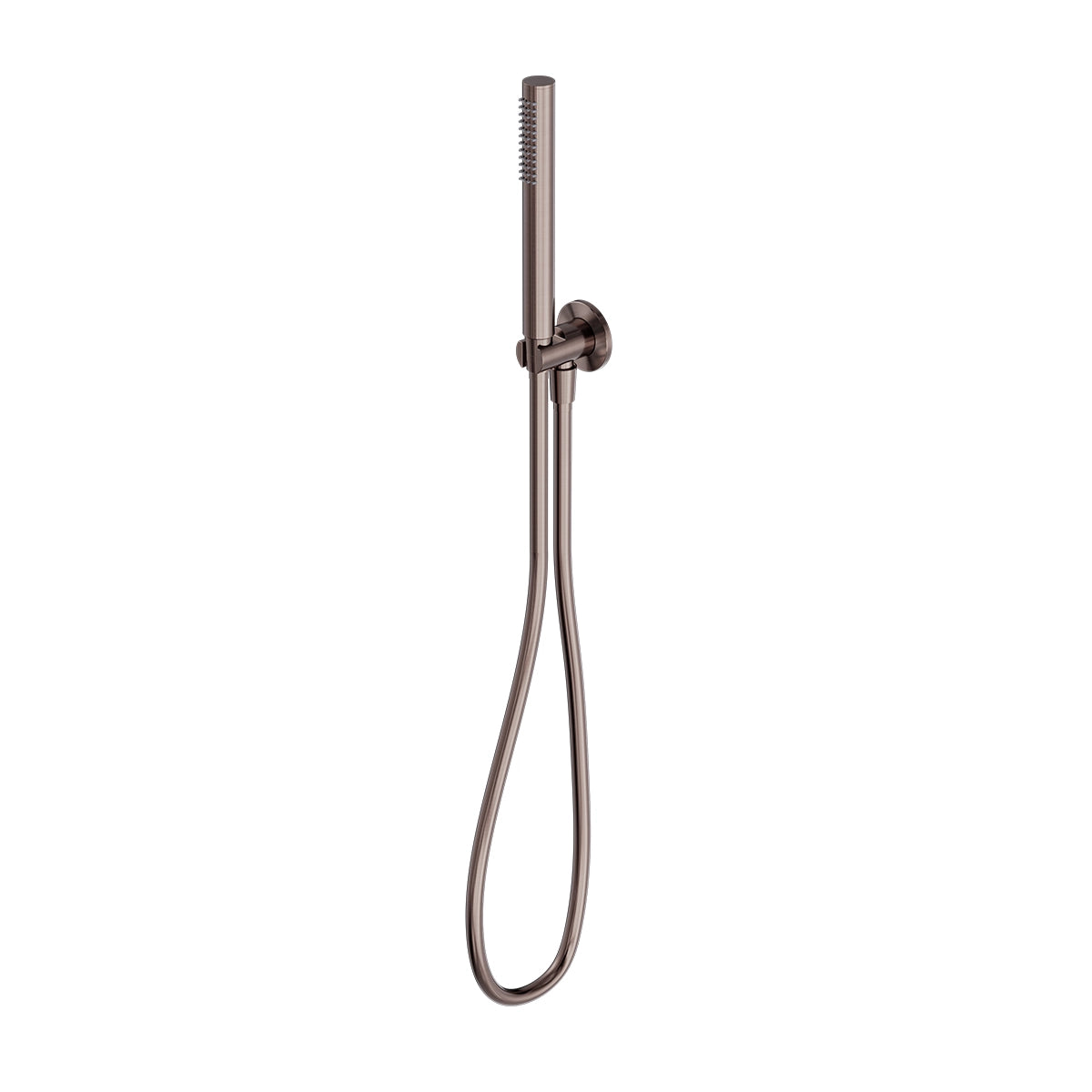 SLIM SHOWER ON BRACKET BRUSHED BRONZE