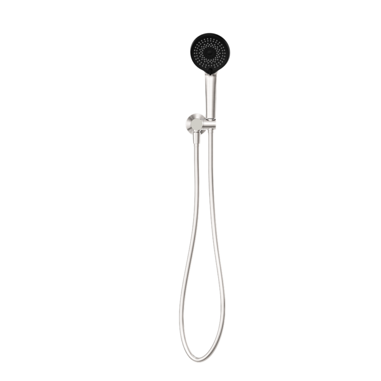 Project Round Shower On Bracket 4 Star Rating Brushed Nickel