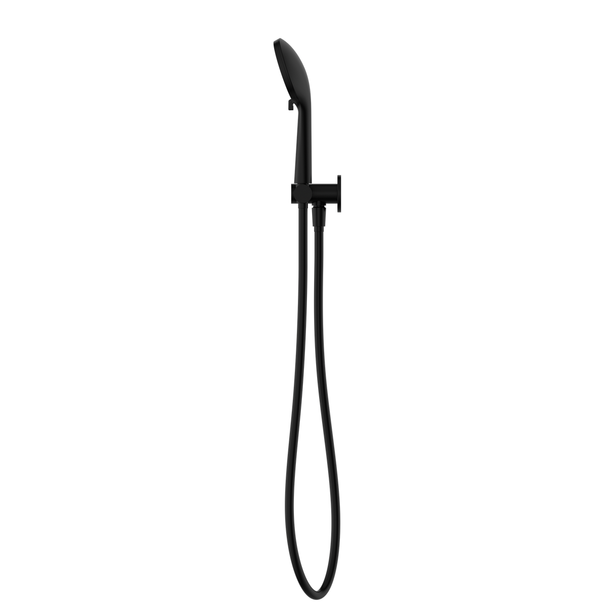 Project Round Shower On Bracket 4 Star Rating Matte Black