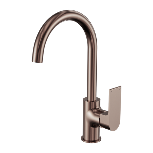 Bianca Kitchen Mixer Gooseneck Spout Brushed Bronze