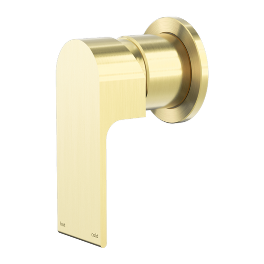 Bianca Shower Mixer 60mm Plate Brushed Gold