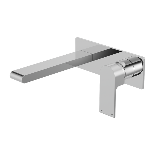 Bianca Wall Basin/Bath Mixer 187mm Chrome