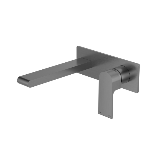 Bianca Wall Basin/Bath Mixer 230mm Gun Metal