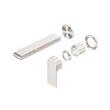 Bianca Wall Basin/Bath Mixer Separate Back Plate 187mm Trim Kits Only Brushed Nickel