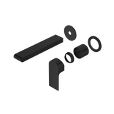 Bianca Wall Basin/Bath Mixer Separate Back Plate 187mm Trim Kits Only Matte Black
