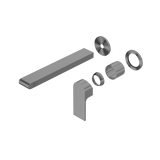 Bianca Wall Basin/Bath Mixer Separate Back Plate 230mm Trim Kits Only Gun Metal