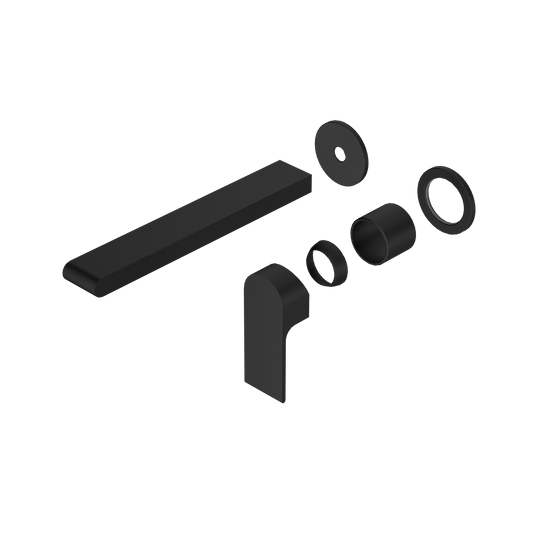 Bianca Wall Basin/Bath Mixer Separate Back Plate 230mm Trim Kits Only Matte Black