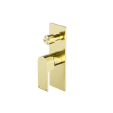 Bianca Shower Mixer With Divertor Brushed Gold