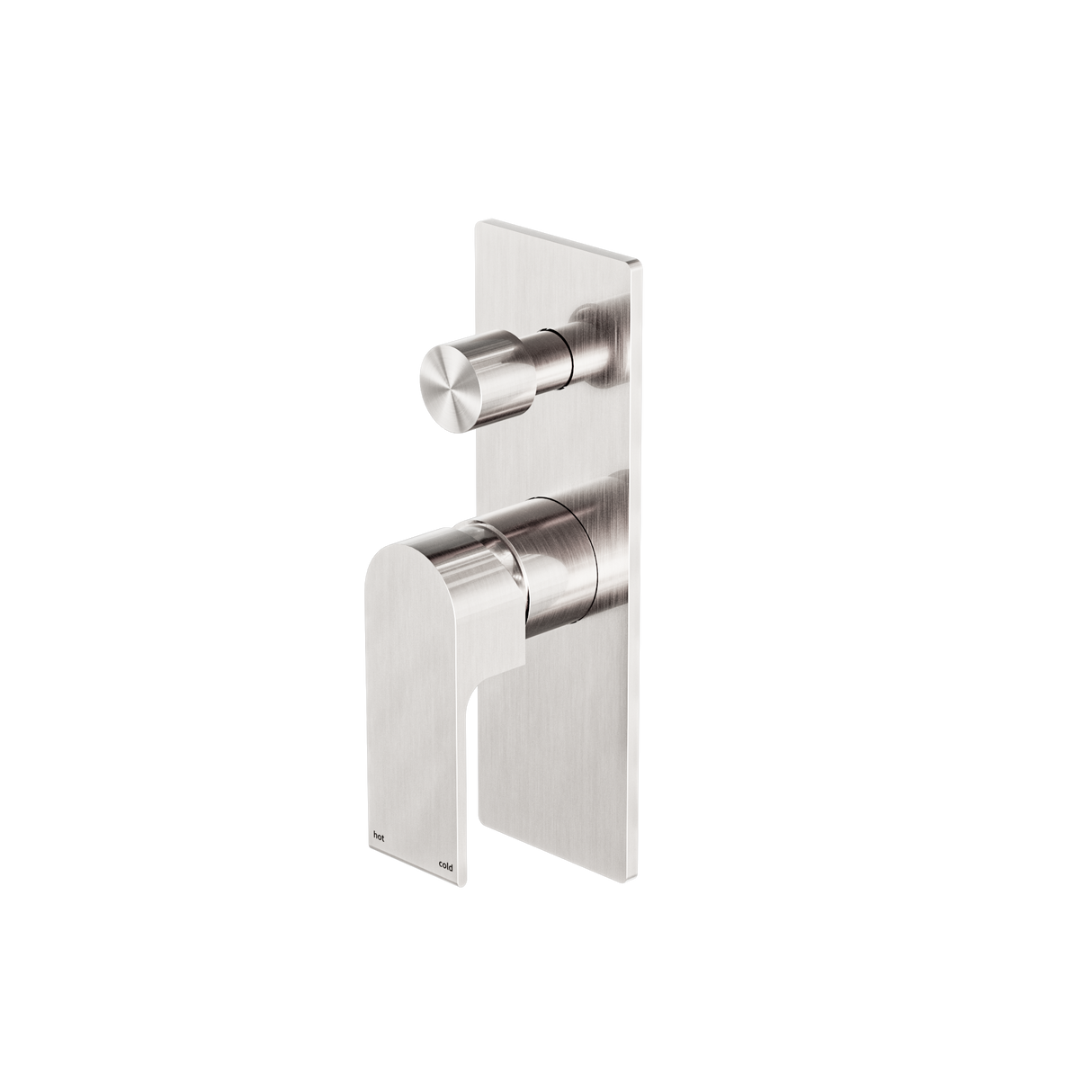 Bianca Shower Mixer With Divertor Brushed Nickel