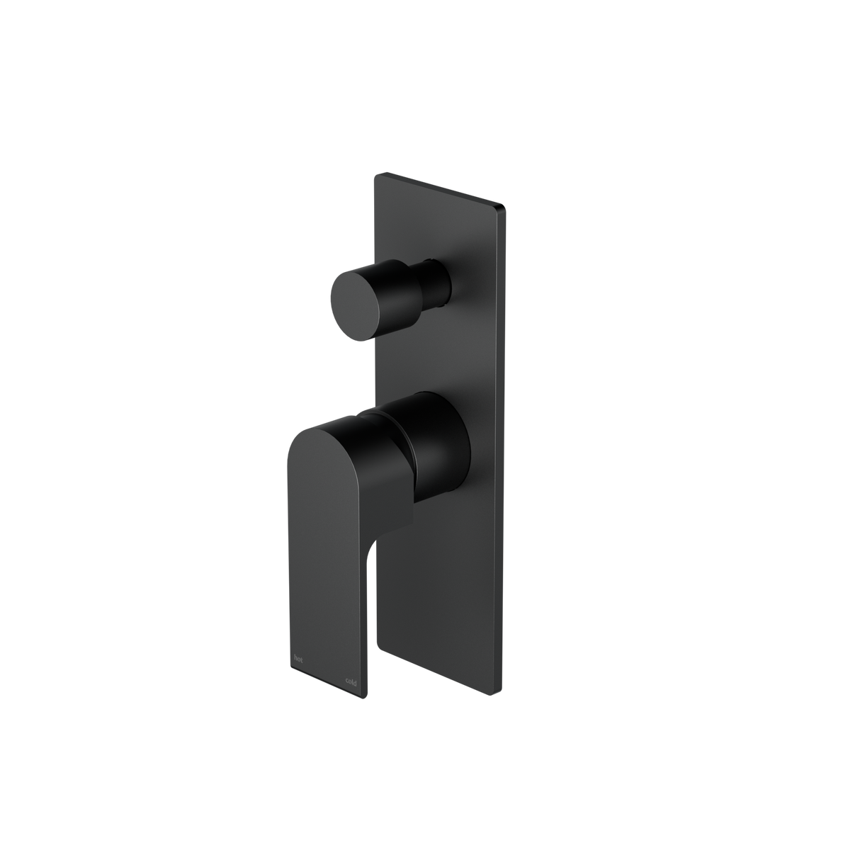 Bianca Shower Mixer With Divertor Matte Black