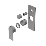 Bianca Shower Mixer With Divertor Trim Kits Only Gun Metal