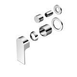 Bianca Shower Mixer With Divertor Separate Back Plate Trim Kits Only Chrome