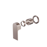 Bianca Shower Mixer 60mm Plate Trim Kits Only Brushed Bronze