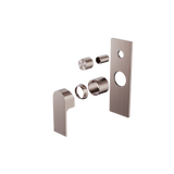 Bianca Shower Mixer With Divertor Trim Kits Only Brushed Bronze