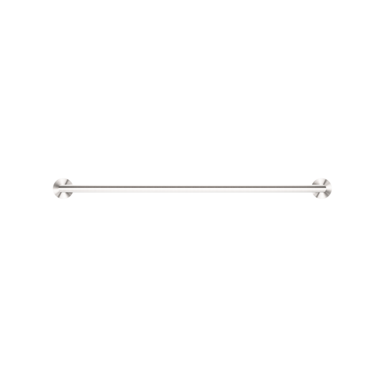 NERO Dolce Single Towel Rail 700mm Brushed Nickel