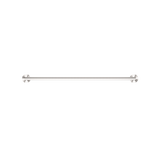 NERO Dolce Single Towel Rail 700mm Brushed Nickel