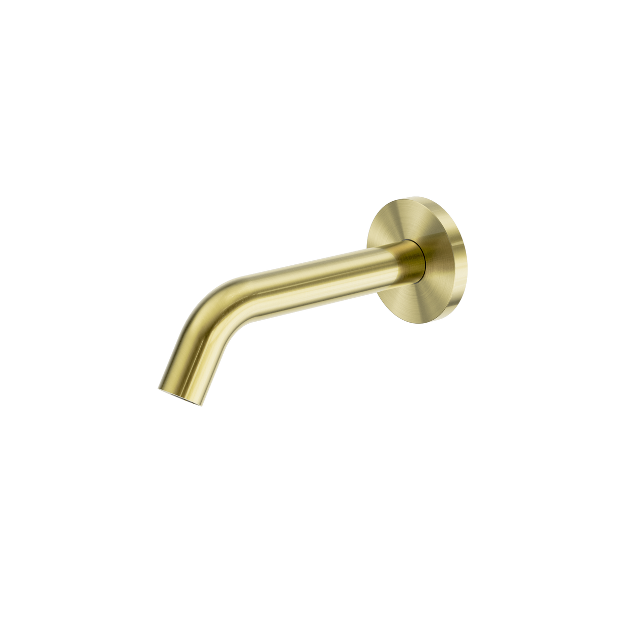 Mecca Wall Mount Sensor Tap 80mm Plate Brushed Gold