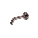Mecca Wall Mount Sensor Tap 80mm Plate Brushed Bronze