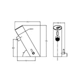 Commercial Sensor Mixer Brushed Nickel