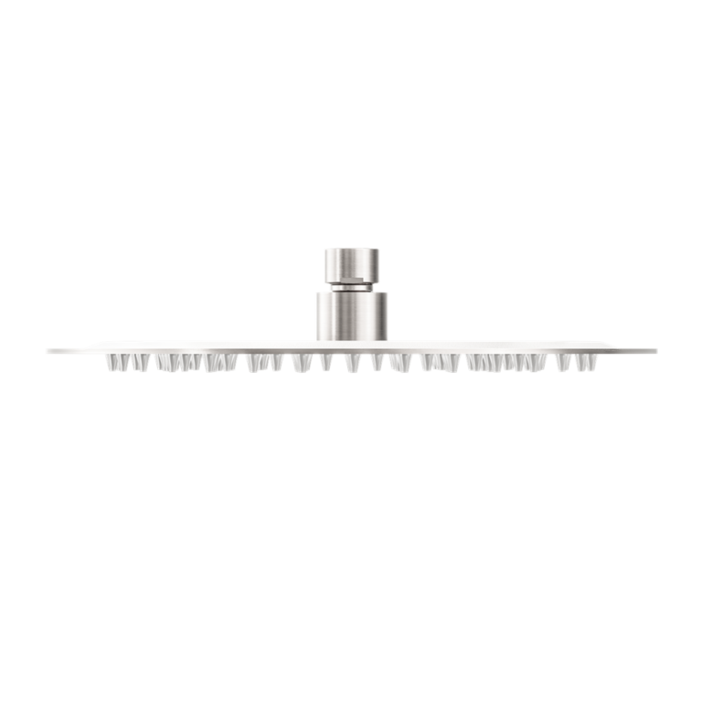 250mm Round Stainless Steel Shower Head 4 Star Rating Brushed Nickel
