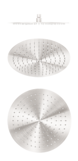 Zen Ss316l 300mm Round Shower Head Brushed Nickel